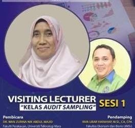 Visiting Lecturer dengan Topik Audit Sampling Sesi 1