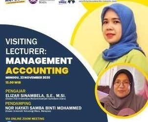 FEB Laksanakan Kegiatan Visiting Lecturer Topik Management Accounting