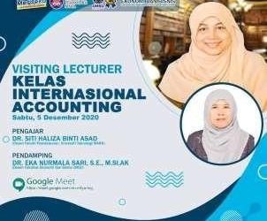 FEB UMSU Laksanakan Visiting Lecturer dengan Topik International Accounting