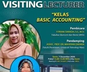 Visiting Lecturer dengan topik Basic Accounting