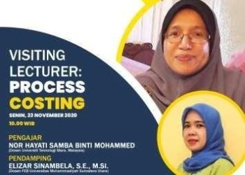 Visiting Lecturer dengan topik Process Costing