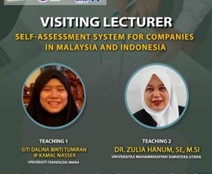 FEB UMSU Laksanakan Kegiatan Visiting Lecturer dengan topik Regulatory Approach of An Accounting Theory