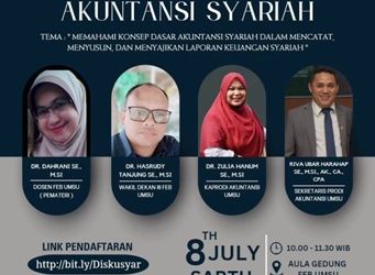 Diskusi Akuntansi Syariah: Memahami Konsep Dasar dalam Mencatat dan Menyajikan Laporan Keuangan Syariah