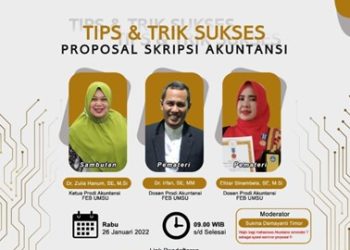 Webinar Akuntansi: "Tips & Trik Sukses Proposal Skripsi Akuntansi"