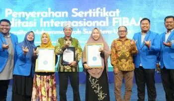 PRESTASI TANPA BATAS : PRODI MANAJEMEN DAN PRODI AKUNTANSI TERAKREDITASI INTERNASIONAL FIBAA