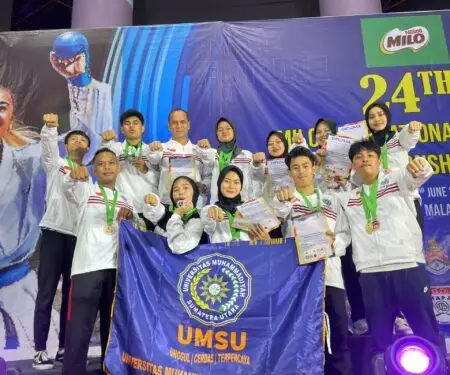 FEB UMSU BERHASIL MEMBAWA MEDALI DI AJANG MILO INTERNATIONAL OPEN KARATE CHAMPIONSHIP 2025